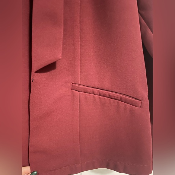 Dark Red Blazer - Size M - Picture 5 of 8